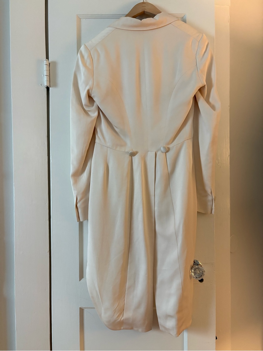 Ralph Lauren Purple Collection vintage silk coat with tails size 8 - Picture 7 of 14